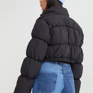 H&M Cropped Puffer Jacket
